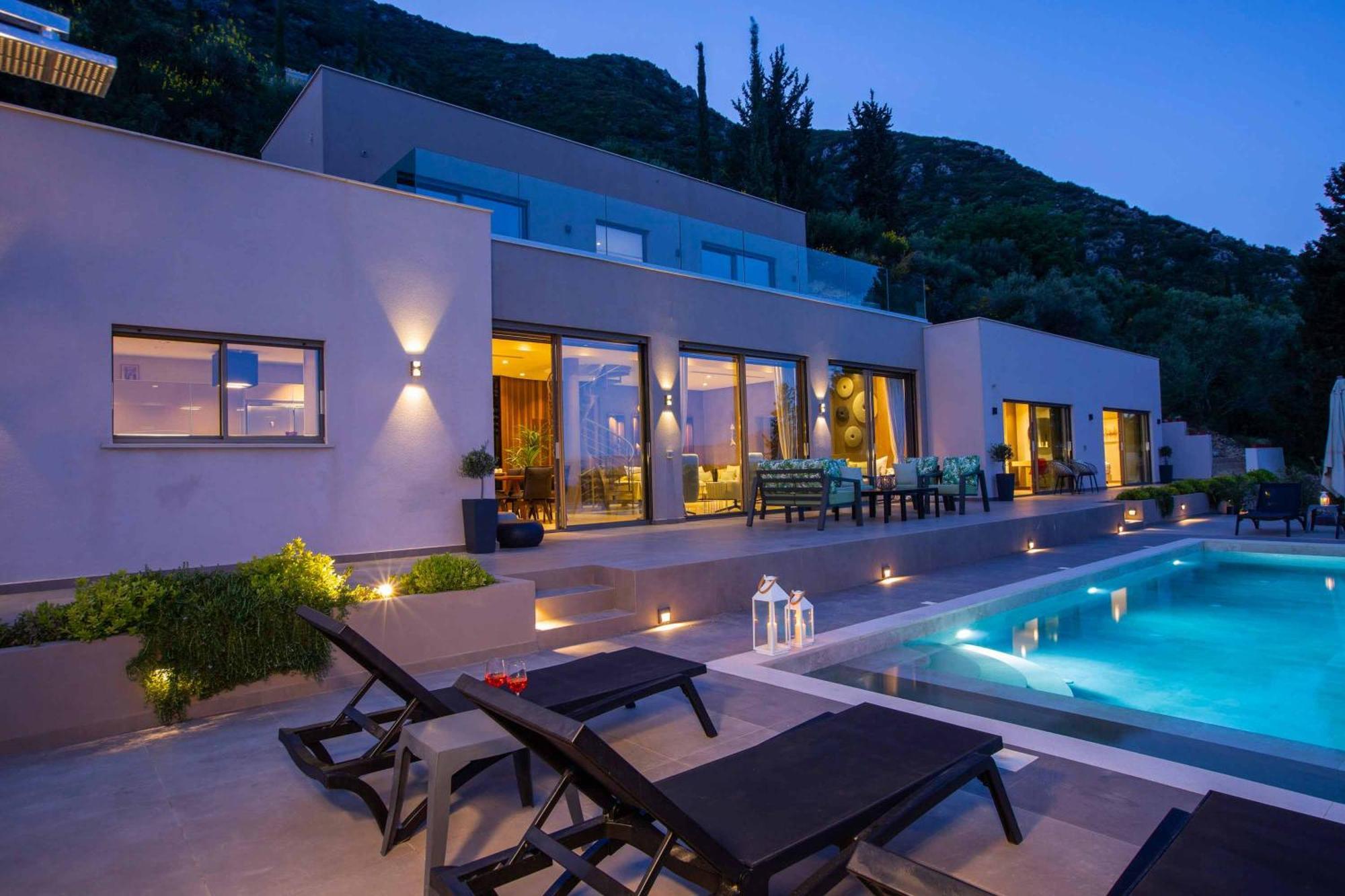 Villa Ino Lefkas Nydri  Exterior foto